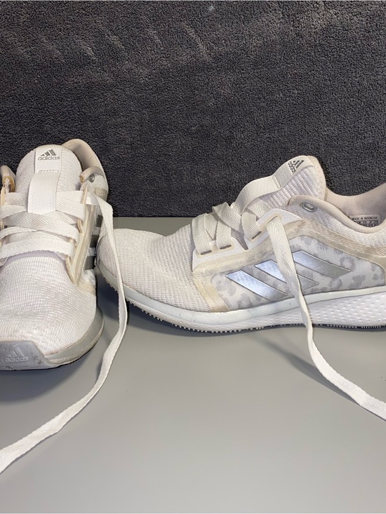 adidas Shoes - adidas Edge Lux 4 White Cheetah Metallic Silver Running Shoes Size 10 S42498